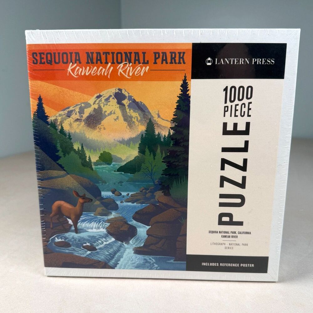 Lantern Press Sequoia National Park Kaweah River 1000 Pc Puzzle Sealed USA New